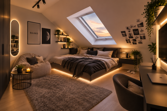 Schlafzimmer Einrichtungsvorschlag 1