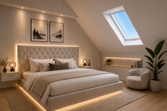 Schlafzimmer Einrichtungsvorschlag 2