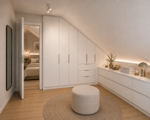 Ankleidezimmer Vorschlag 1